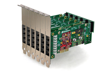 Sangoma A20110DE 2 FXS 20 FXO PCI Express Card with Echo Cancellation Sangoma A20110DE 2 FXS 20 FXO PCI Express Card with Echo Cancellation