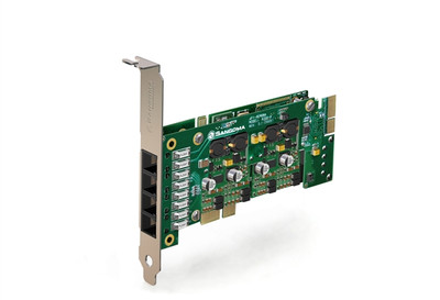 Sangoma A20200DE 4 FXS PCI Express Card with Echo Cancellation Sangoma A20200DE 4 FXS PCI Express Card with Echo Cancellation