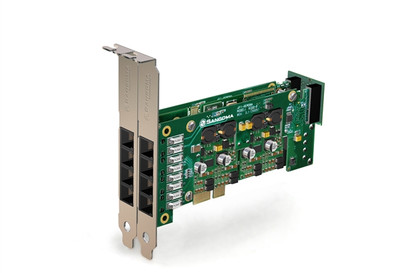 Sangoma A20400DE 8 FXS PCI Express Card with Echo Cancellation