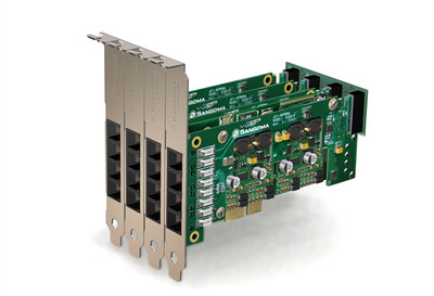 Sangoma A20700DE 14 FXS PCI Express Card with Echo Cancellation Sangoma A20700DE 14 FXS PCI Express Card with Echo Cancellation