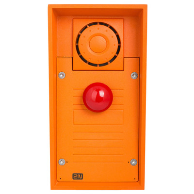 2N Helios IP Safety Emergency Intercom, 1 Red Emergency Button 2N Helios IP Safety Emergency Intercom, 1 Red Emergency Button