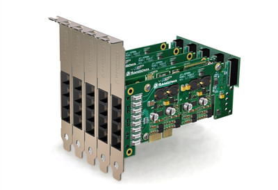 Sangoma A20900DE 18 FXS PCI Express Card with Echo Cancellation