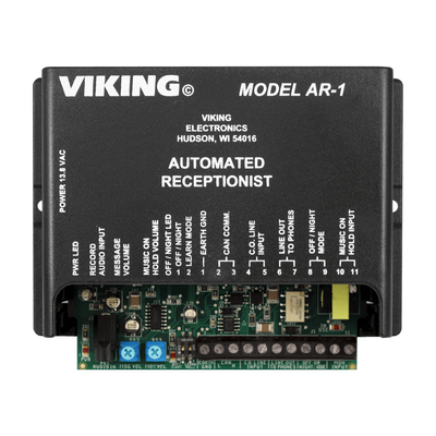 Viking AR-1 Single-Line Automated Receptionist Viking AR-1 Single-Line Automated Receptionist