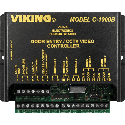 Viking C-1000B Door Entry & CCTV Controller Viking C-1000B Door Entry & CCTV Controller