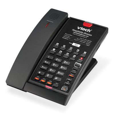VTech CTM-S2421 2-Line Wireless SIP-Enabled Hotel Phone with USB Port