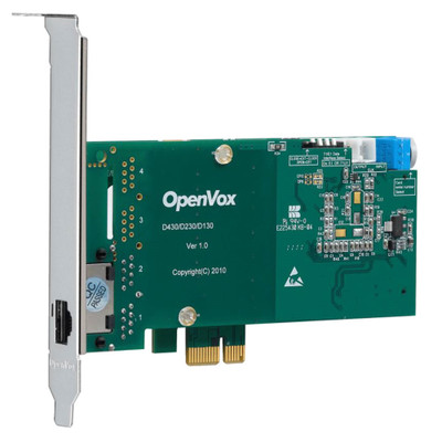 OpenVox D130E Single T1 PCI Express Card OpenVox D130E Single T1 PCI Express Card
