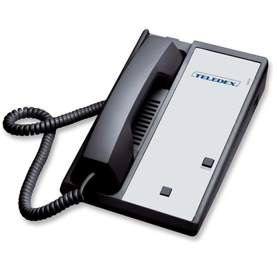 Teledex DA110N0L Black Analog Hotel Lobby Phone Teledex DA110N0L Black Analog Hotel Lobby Phone