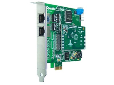 OpenVox DE210E Dual T1 PCI Express Card with Echo Cancellation OpenVox DE210E Dual T1 PCI Express Card with Echo Cancellation