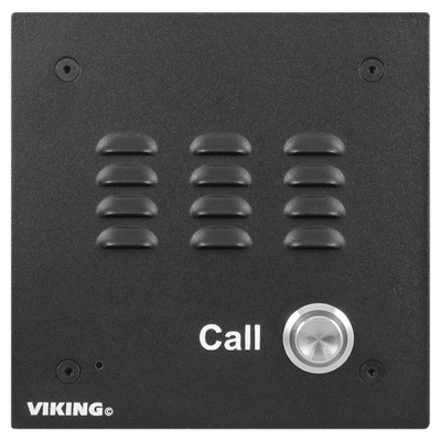 Viking E-10-IP-EWP Outdoor Flush-Mount IP Entry Phone, Black Viking E-10-IP-EWP Outdoor Flush-Mount IP Entry Phone, Black