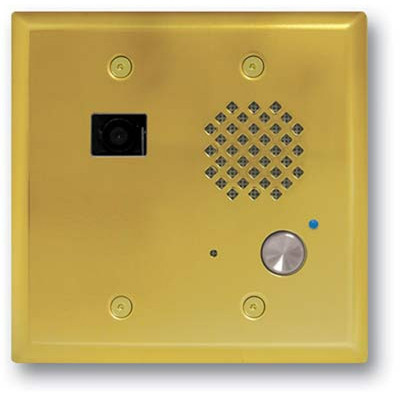 Viking E-65-PB-EWP Video Door Phone in Brass Viking E-65-PB-EWP Video Door Phone in Brass