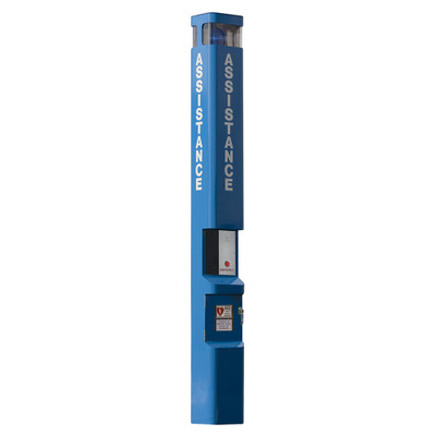 Talkaphone ETP-MT/R-AED Defibrillator Emergency Phone Tower Talkaphone ETP-MT/R-AED Defibrillator Emergency Phone Tower