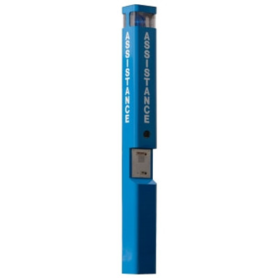 Talkaphone ETP-MT/R-OP2 Radius Emergency Phone Tower w/Camera Mounting Talkaphone ETP-MT/R-OP2 Radius Emergency Phone Tower w/Camera Mounting