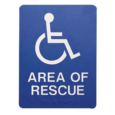 Talkaphone ETP-SIGN Self Adhesive Area of Rescure Sign Talkaphone ETP-SIGN Self Adhesive Area of Rescure Sign