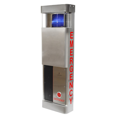 Talkaphone ETP-WMS Low Profile Wall Mount S Emergency Call Station Talkaphone ETP-WMS Low Profile Wall Mount S Emergency Call Station