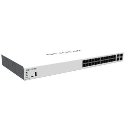 Netgear GC728XP 28-Port Gbit/10G SFP+ PoE+ Managed Smart Cloud Switch Netgear GC728XP 28-Port Gbit/10G SFP+ PoE+ Managed Smart Cloud Switch
