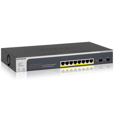 Netgear ProSAFE GS510TPP 8-Port 190W PoE+ Gigabit Smart Managed Switch Netgear ProSAFE GS510TPP 8-Port 190W PoE+ Gigabit Smart Managed Switch