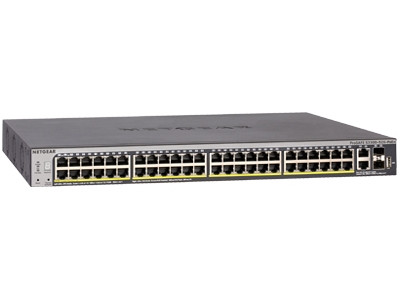 Netgear S3300-52X-PoE+ 48-Port Stackable PoE Switch Netgear S3300-52X-PoE+ 48-Port Stackable PoE Switch