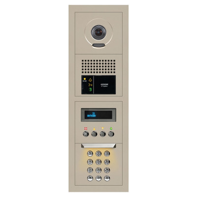 Aiphone GTV-DES104B 1x4 Modular Video Entrance Station Kit Aiphone GTV-DES104B 1x4 Modular Video Entrance Station Kit