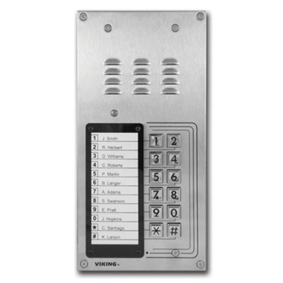 Viking K-1200-IP-EWP VoIP Entry Phone with Keypad Viking K-1200-IP-EWP VoIP Entry Phone with Keypad