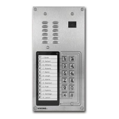Viking K-1205-IP-EWP VoIP Video Entry Phone with Keypad Viking K-1205-IP-EWP VoIP Video Entry Phone with Keypad