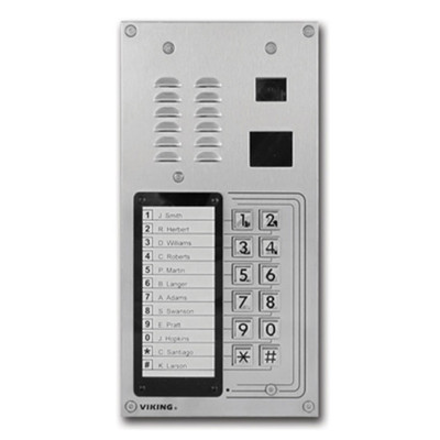 Viking K-1275-EWP Video Entry Phone with Keypad & Card Reader Viking K-1275-EWP Video Entry Phone with Keypad & Card Reader