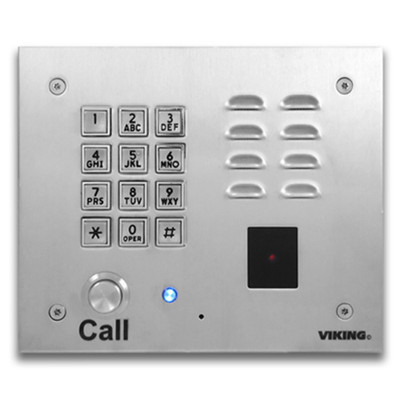 Viking K-1770-IP VoIP Entry Phone with Keypad & Card Reader Viking K-1770-IP VoIP Entry Phone with Keypad & Card Reader