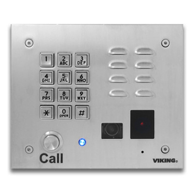 Viking K-1775-3-EWP Video Entry Phone with Keypad & Card Reader Viking K-1775-3-EWP Video Entry Phone with Keypad & Card Reader