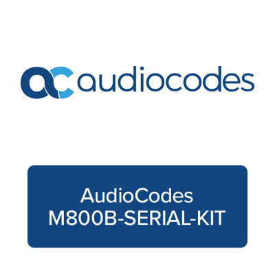 AudioCodes Mediant RS232 Serial Cable, 10-Pack - M800B-SERIAL-KIT AudioCodes Mediant RS232 Serial Cable, 10-Pack - M800B-SERIAL-KIT