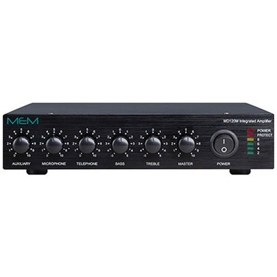 Aiphone MD120M 120W Integrated Paging Amplifier Aiphone MD120M 120W Integrated Paging Amplifier