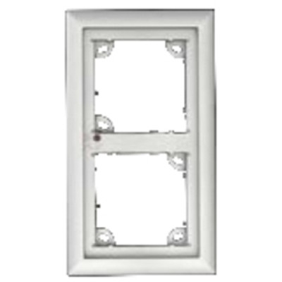 Mobotix T25 Double Frame in Silver Mobotix T25 Double Frame in Silver