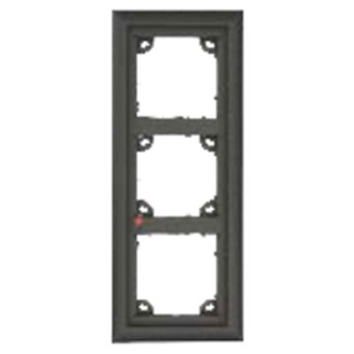 Mobotix Triple Frame in Black Mobotix Triple Frame in Black