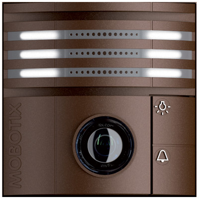 Mobotix T25 Day Hemispheric IP Door Station in Amber