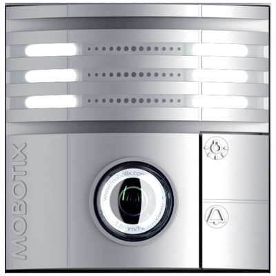 Mobotix T25 Night Hemispheric IP Door Station in Silver Mobotix T25 Night Hemispheric IP Door Station in Silver