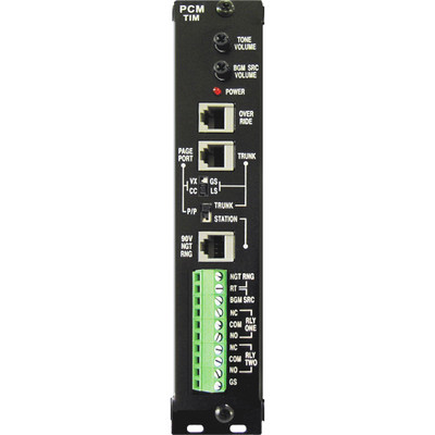 Bogen PCMTIM Telephone Interface Module Bogen PCMTIM Telephone Interface Module