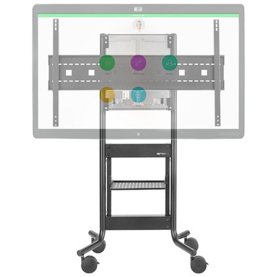 AVTEQ DynamiQ RPS-500-BB-CSB55B Cart for Cisco Webex Board 55, Black AVTEQ DynamiQ RPS-500-BB-CSB55B Cart for Cisco Webex Board 55, Black