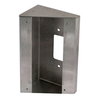 Aiphone SBX-DV30 Stainless Steel 30° Angle Box for Door Stations Aiphone SBX-DV30 Stainless Steel 30° Angle Box for Door Stations