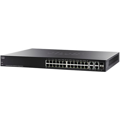 Cisco SF220-24P Smart Plus 24-Port PoE Switch - SF220-24P-K9-NA Cisco SF220-24P Smart Plus 24-Port PoE Switch - SF220-24P-K9-NA