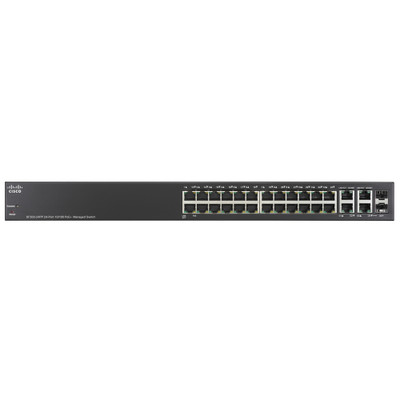 Cisco SF300-24PP 24-Port PoE+ Ethernet Switch - SF300-24PP-K9-NA Cisco SF300-24PP 24-Port PoE+ Ethernet Switch - SF300-24PP-K9-NA