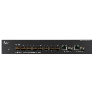 Cisco SG300-10SFP 8-Port SFP Switch - SG300-10SFP-K9-NA Cisco SG300-10SFP 8-Port SFP Switch - SG300-10SFP-K9-NA