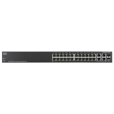 Cisco SG300-28MP 26-Port GIGE Max PoE+ Switch - SG300-28MP-K9-NA Cisco SG300-28MP 26-Port GIGE Max PoE+ Switch - SG300-28MP-K9-NA