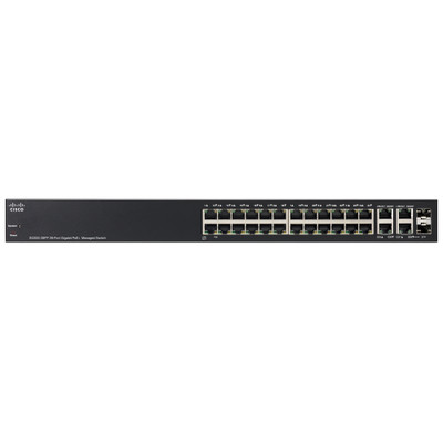 Cisco SG300-28PP 26-Port GIGE PoE+ Switch - SG300-28PP-K9-NA Cisco SG300-28PP 26-Port GIGE PoE+ Switch - SG300-28PP-K9-NA