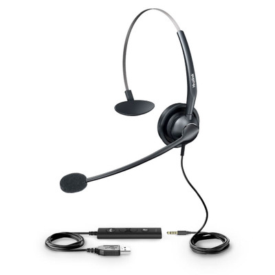 Yealink UH33 Mono USB & 3.5mm Headset Yealink UH33 Mono USB & 3.5mm Headset