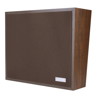 Valcom V-1023C Woodgrain One-Way Wall Speaker Valcom V-1023C Woodgrain One-Way Wall Speaker