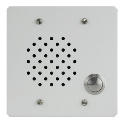 Valcom V-1073 Vandal Resistant Talkback Doorplate Valcom V-1073 Vandal Resistant Talkback Doorplate