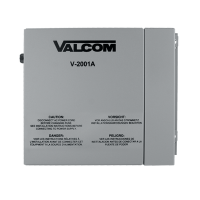 Valcom V-2001A Single-Zone Analog Page Control Valcom V-2001A Single-Zone Analog Page Control