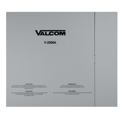 Valcom V-2006A 6-Zone Analog Page Control Valcom V-2006A 6-Zone Analog Page Control