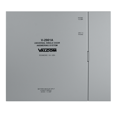 Valcom V-2901A Door Entry Control Valcom V-2901A Door Entry Control