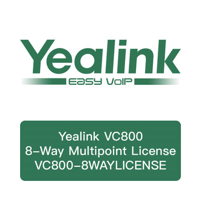 Yealink VC800 8-Way Multipoint License - VC800-8WAYLICENSE Yealink VC800 8-Way Multipoint License - VC800-8WAYLICENSE