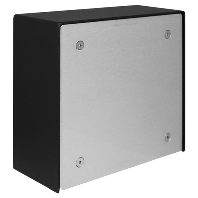 Viking VE-5x5-PNL-NR Surface Mount Box with Blank Panel, Black Viking VE-5x5-PNL-NR Surface Mount Box with Blank Panel, Black