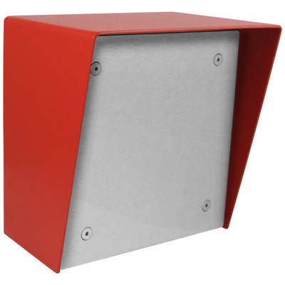 Viking VE-5x5-PNL-RD Surface Mount Box with Rainguard & Blank Panel, Red Viking VE-5x5-PNL-RD Surface Mount Box with Rainguard & Blank Panel, Red